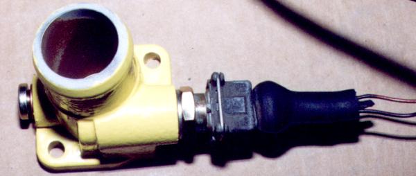 upper radiator hose flange