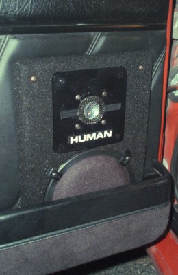 HUMAN A-61 in Audi 4000 Quattro, left door