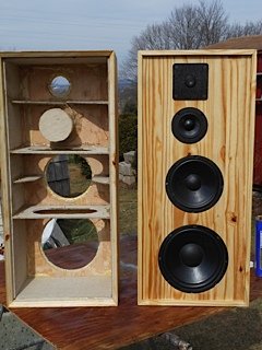 Building a pair of Genesis 3 speakers with HUMAN parts