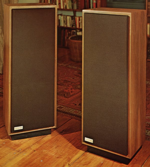 Genesis Model 3 and 3+, brochure photo with grills