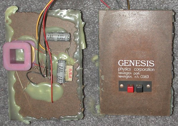Original Genesis V-6 backplate assemblies