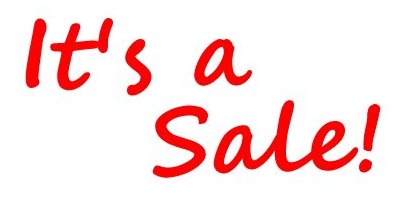 It's a Sale!