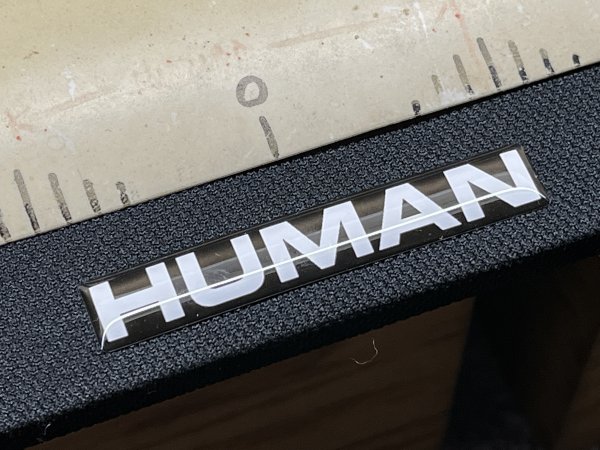 New HUMAN grill badge