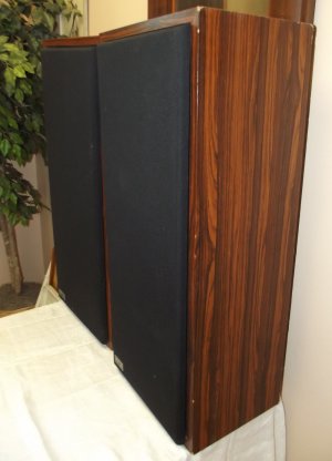 FLS speakers with grills